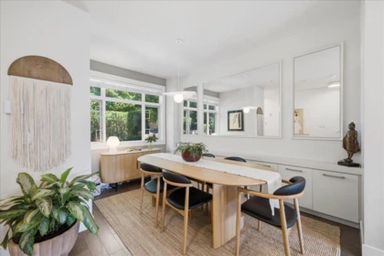 Dining Area Photo of 5743 St George Street, Vancouver, BC