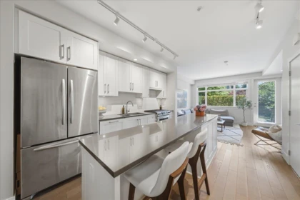 Kitchen Island Photo of 5743 St George Street, Vancouver, BC