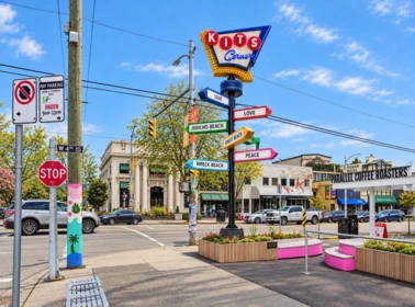 Aerial View of 105 2195 W 5th Avenue, Vancouver, BC