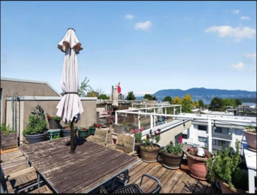 Backyard Photo of 105 2195 W 5th Avenue, Vancouver, BC