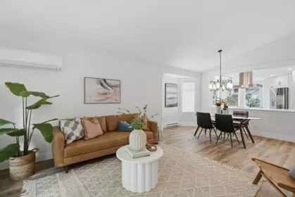 Living Room Photo of 112 8737 212 Street, Langley, BC