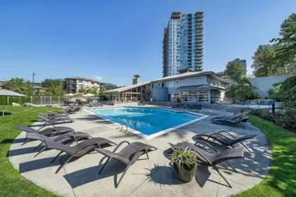Outdoor Deck Photo of 403 500 Klahanie Drive, Port Moody, BC