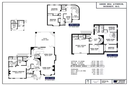 12536 26a Avenue, Surrey, BC, Surrey — Single Family Residence for sale