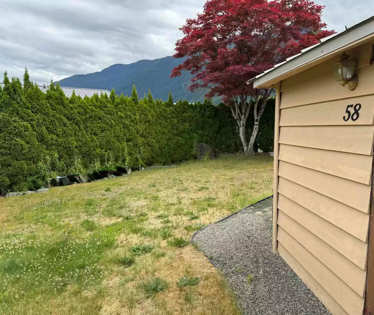 Exterior Front Photo of 58 1436 Frost Road, Cultus Lake, BC