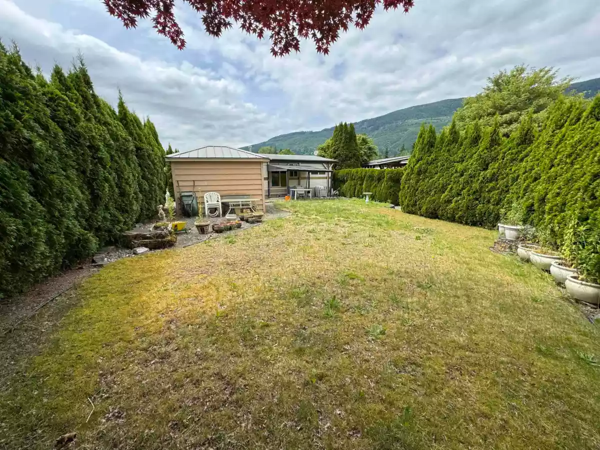 Exterior Rear Photo of 58 1436 Frost Road, Cultus Lake, BC