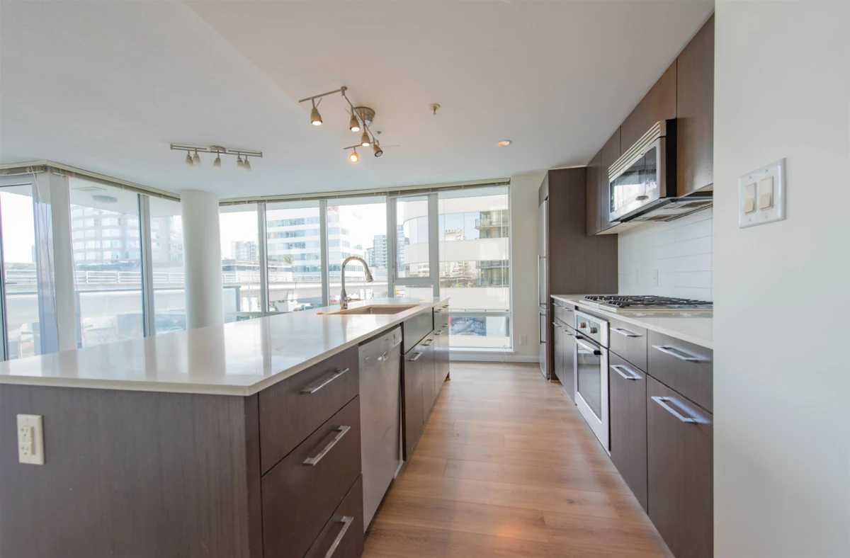 Living Room Photo of 511 7988 Ackroyd Road, Richmond, BC