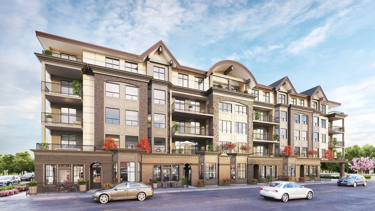 Living Room Photo of 426 2493 Montrose Avenue, Abbotsford, BC