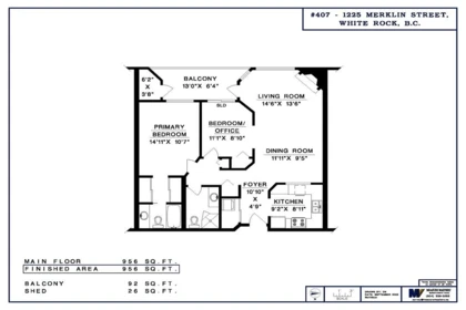 407 1225 Merklin Street, White Rock, BC, White Rock — Apartment/Condo for sale
