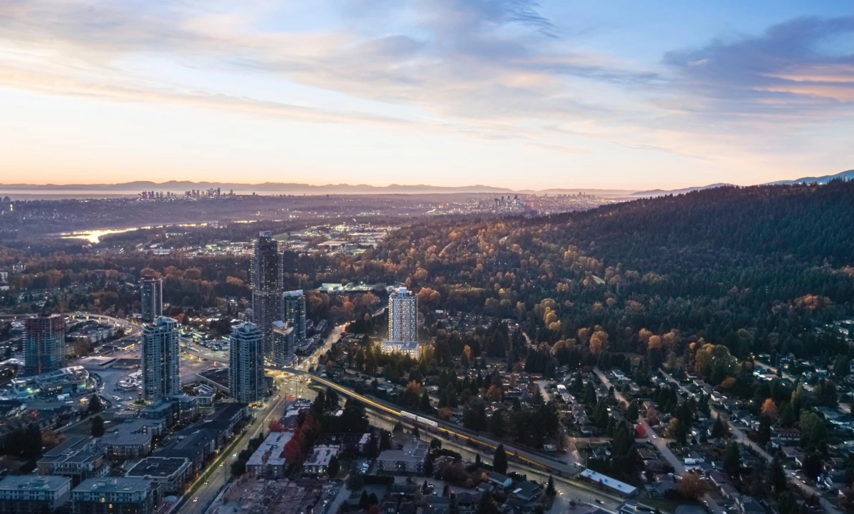 Living Room Photo of 101 626 Claremont Street, Coquitlam, BC