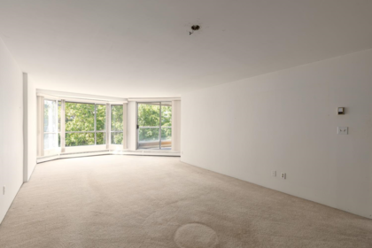 Living Room Photo of 601 518 Moberly Road, Vancouver, BC