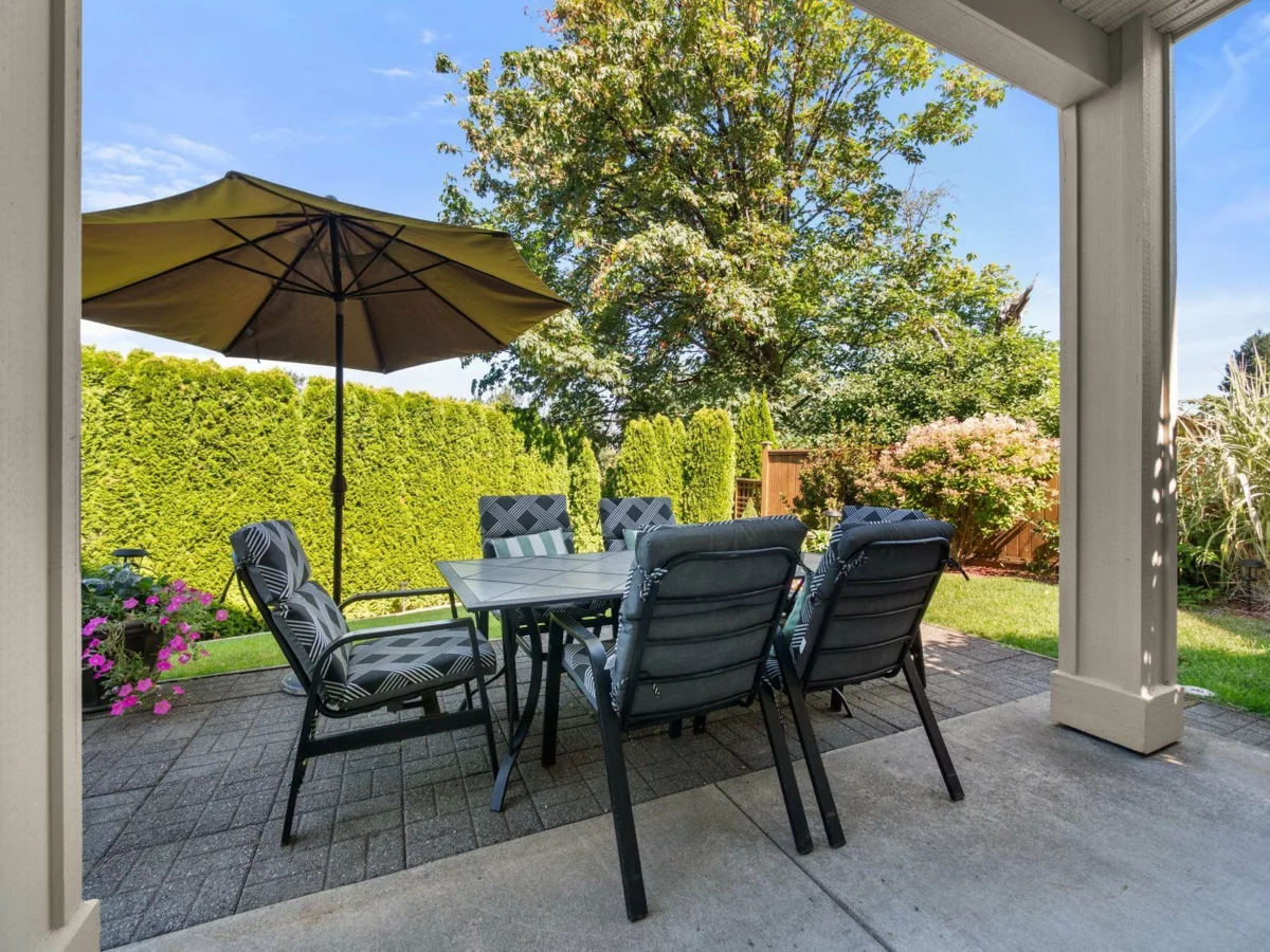 Backyard Photo of 18 7177 179th Street, Surrey, BC