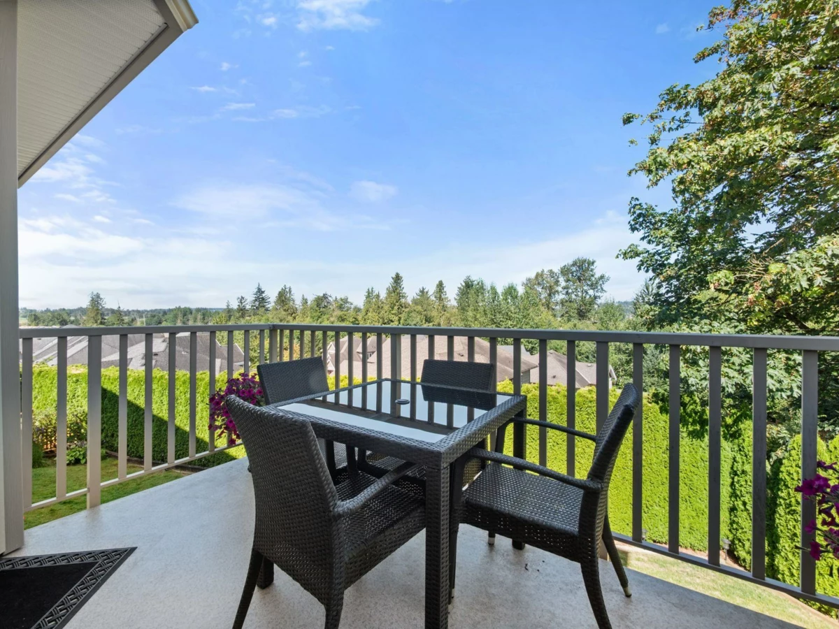 Outdoor Deck Photo of 18 7177 179th Street, Surrey, BC