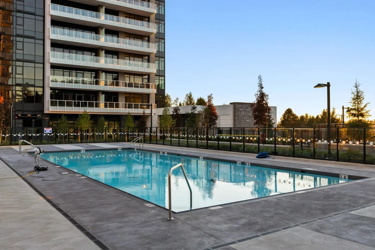 Swimming Pool Photo of 3901 720 Farrow Street, Coquitlam, BC