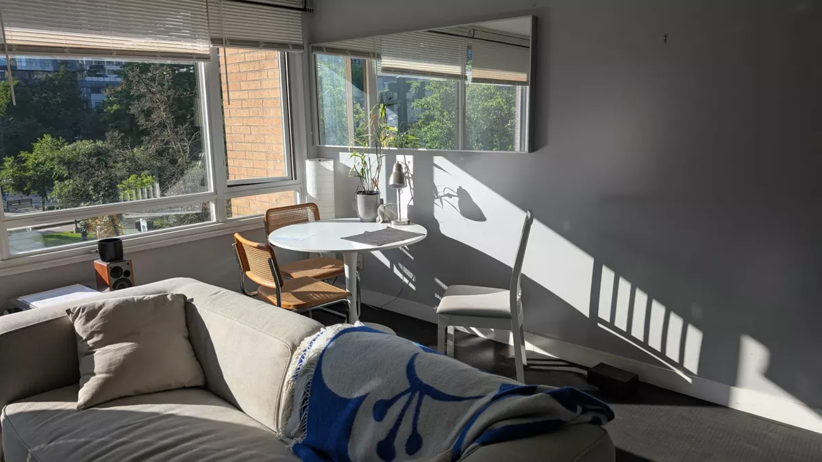 Dining Area Photo of 209 1188 Richards Street, Vancouver, BC