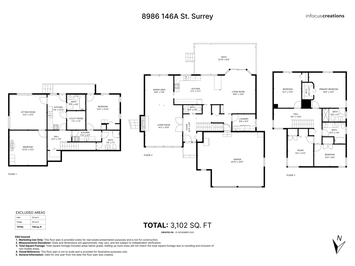 Living Room Photo of 8986 146a Street, Surrey, BC