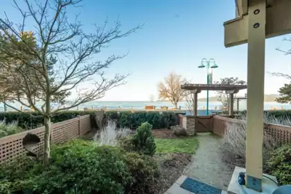 Outdoor Deck Photo of 105 5160 Davis Bay Road, Sechelt, BC