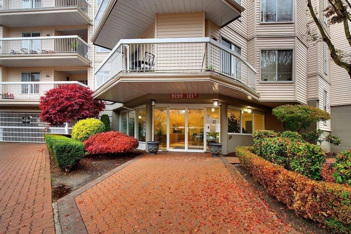 Exterior Rear Photo of 202 9299 121 Street, Surrey, BC