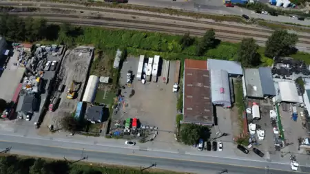 Exterior Rear Photo of 12343 Industrial Road, Surrey, BC