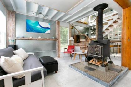 Living Room Photo of 2841 Blackwater Road, D'Arcy, BC