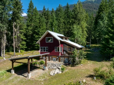 Outdoor Patio Photo of 2841 Blackwater Road, D'Arcy, BC