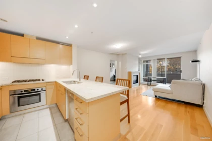 Kitchen Island Photo of 107 6015 Iona Drive, Vancouver, BC