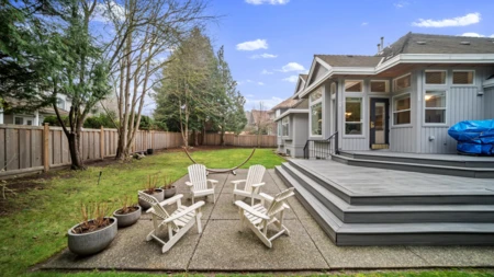 Aerial View of 16128 Morgan Creek Crescent, Surrey, BC