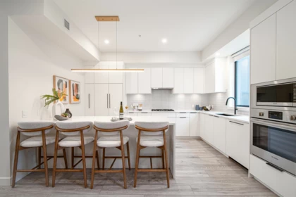 Kitchen Island Photo of 220 8699 Spires Road, Richmond, BC
