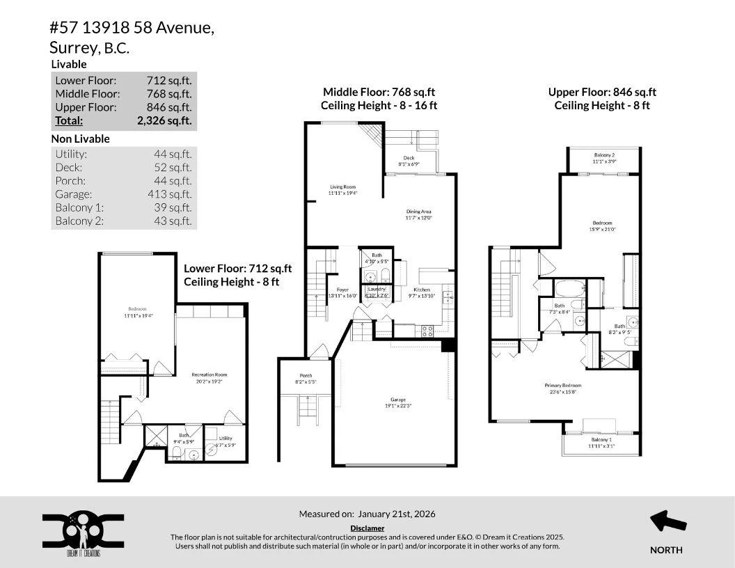 Playground / Recreational Area Near 57 13918 58 Avenue, Surrey, BC