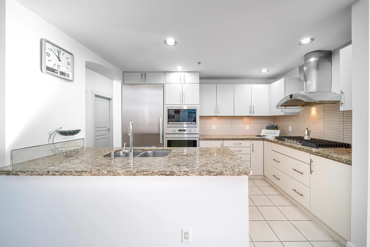 Kitchen Island Photo of 212 6333 Larkin Drive, Vancouver, BC