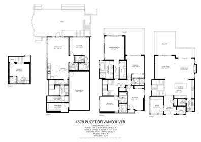 Hallway Photo of 4578 Puget Drive, Vancouver, BC