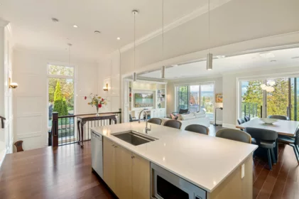Kitchen Island Photo of 4578 Puget Drive, Vancouver, BC