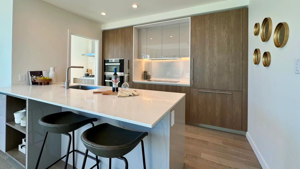 Kitchen Island Photo of 1105 6833 Pearson Way, Richmond, BC