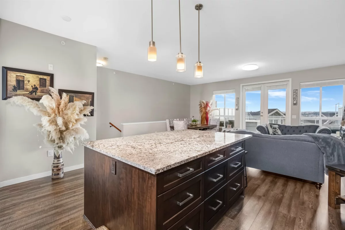 Kitchen Island Photo of 410 6470 194 Street, Surrey, BC
