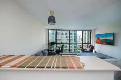 Kitchen Island Photo of 809 1331 Alberni Street, Vancouver, BC