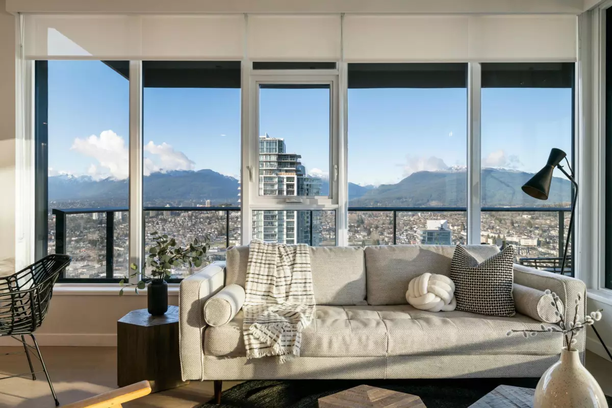 Living Room Photo of 4101 2108 Gilmore Avenue, Burnaby, BC