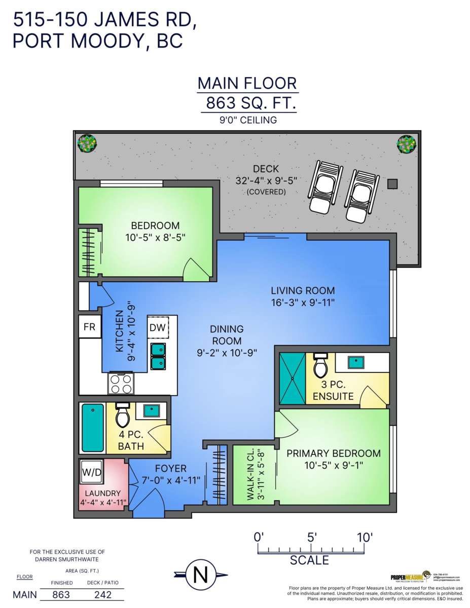Staircase Photo of 515 150 James Road, Port Moody, BC