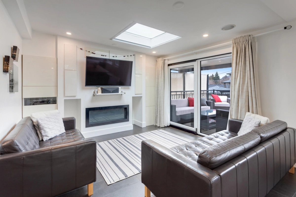 Living Room Photo of 4219 Graveley Street, Burnaby, BC