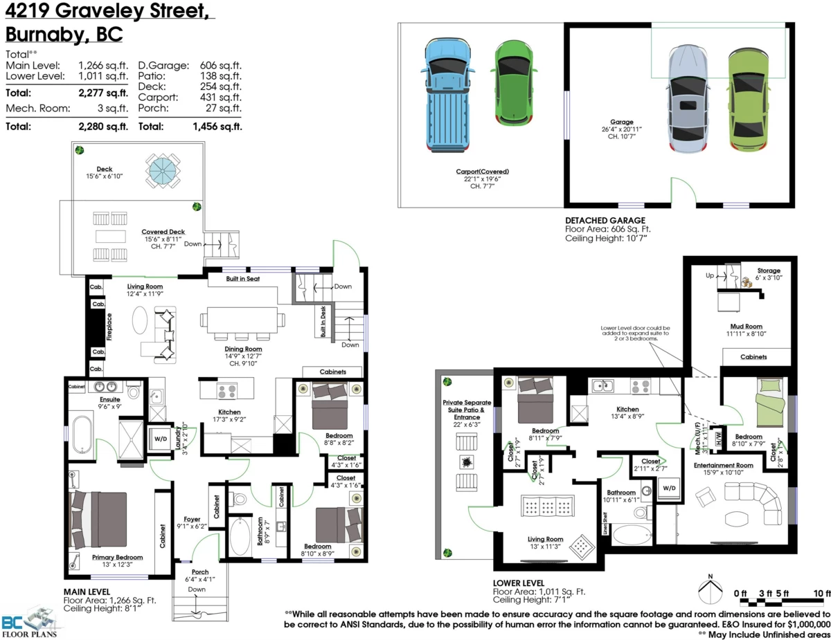 Playground / Recreational Area Near 4219 Graveley Street, Burnaby, BC