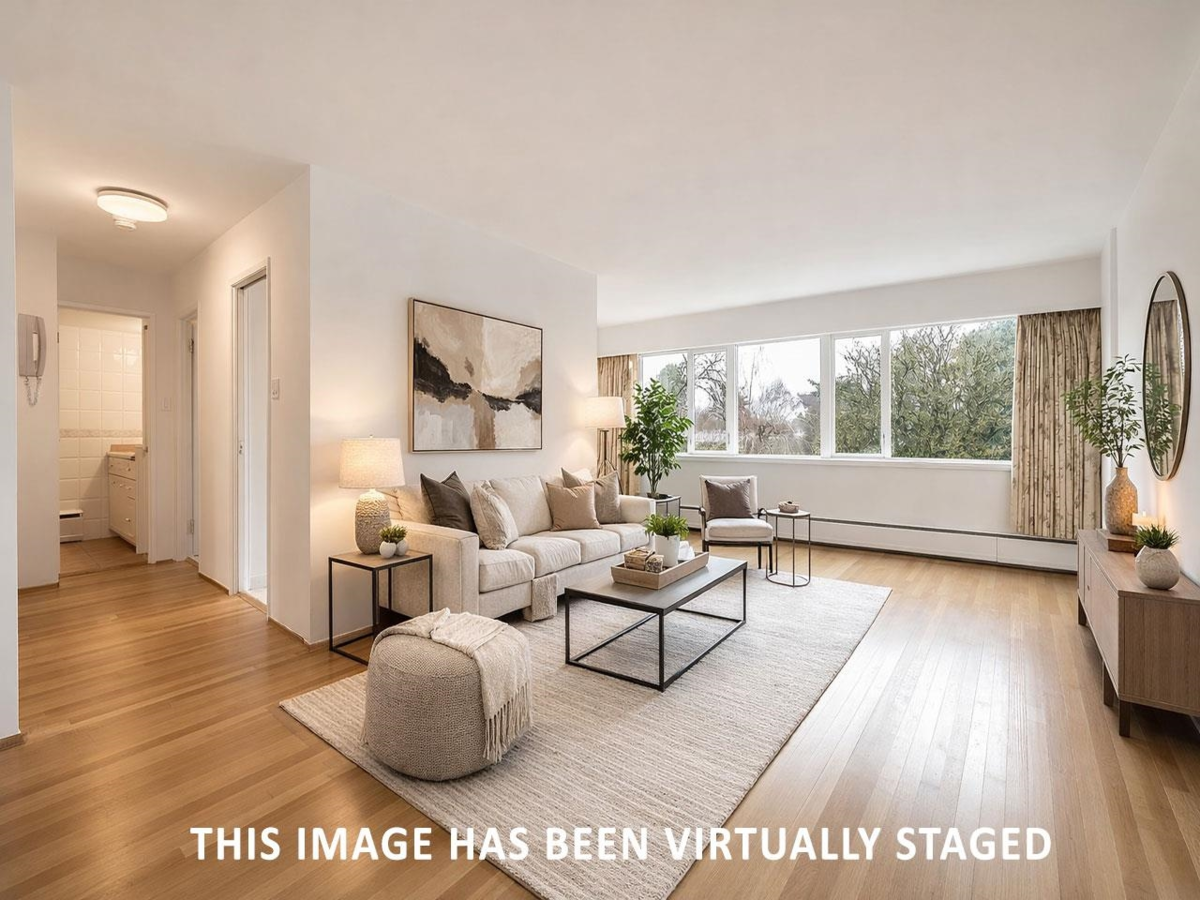 Living Room Photo of 204 6026 Tisdall Street, Vancouver, BC