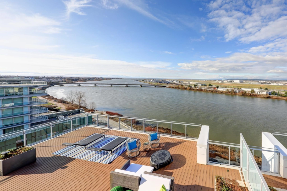 Exterior Rear Photo of 1201 6811 Pearson Way, Richmond, BC