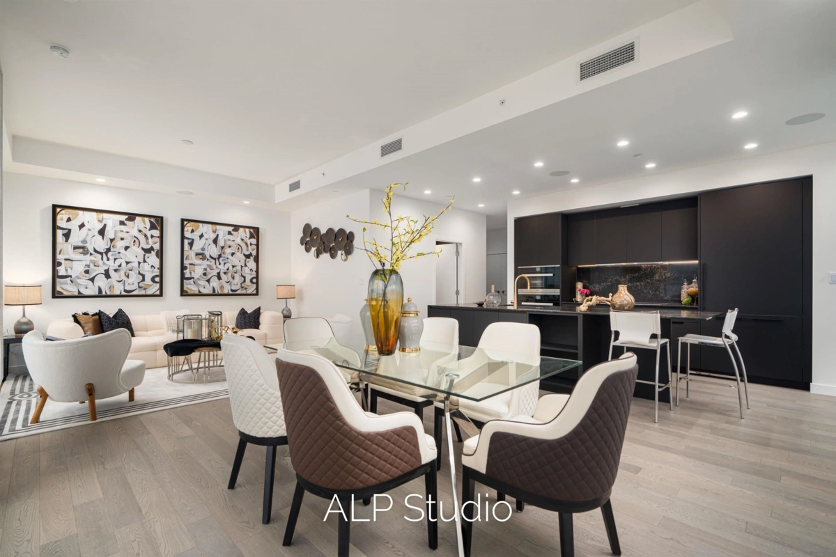 Kitchen Island Photo of 1201 6811 Pearson Way, Richmond, BC