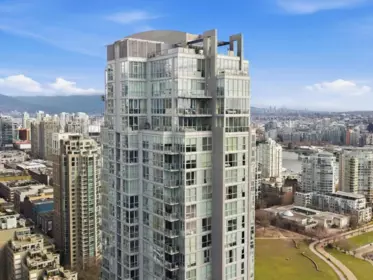 Aerial View of 4302 1408 Strathmore Mews, Vancouver, BC