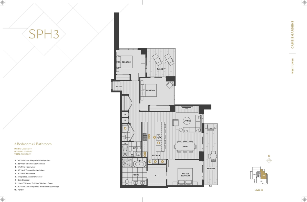 Kitchen Photo of 2303 7418 Paulson Street, Vancouver, BC