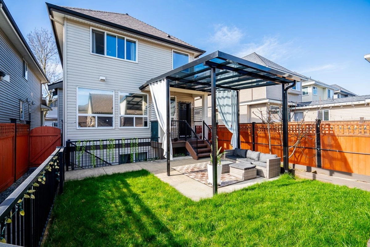 Aerial View of 7350 194 Street, Surrey, BC