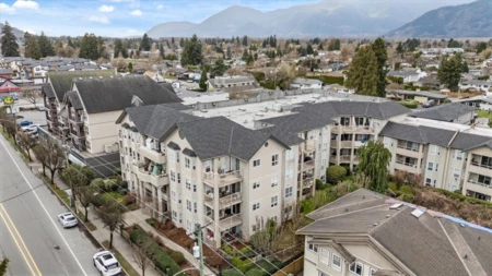 Swimming Pool Photo of 313 46693 Yale Road, Chilliwack, BC