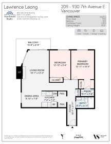 Basement Recreation Room Photo of 209 930 E 7th Avenue, Vancouver, BC