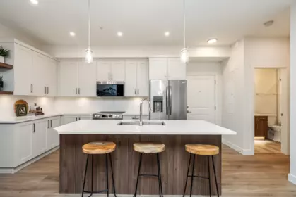 Kitchen Island Photo of 309 8497 Young Road, Chilliwack, BC