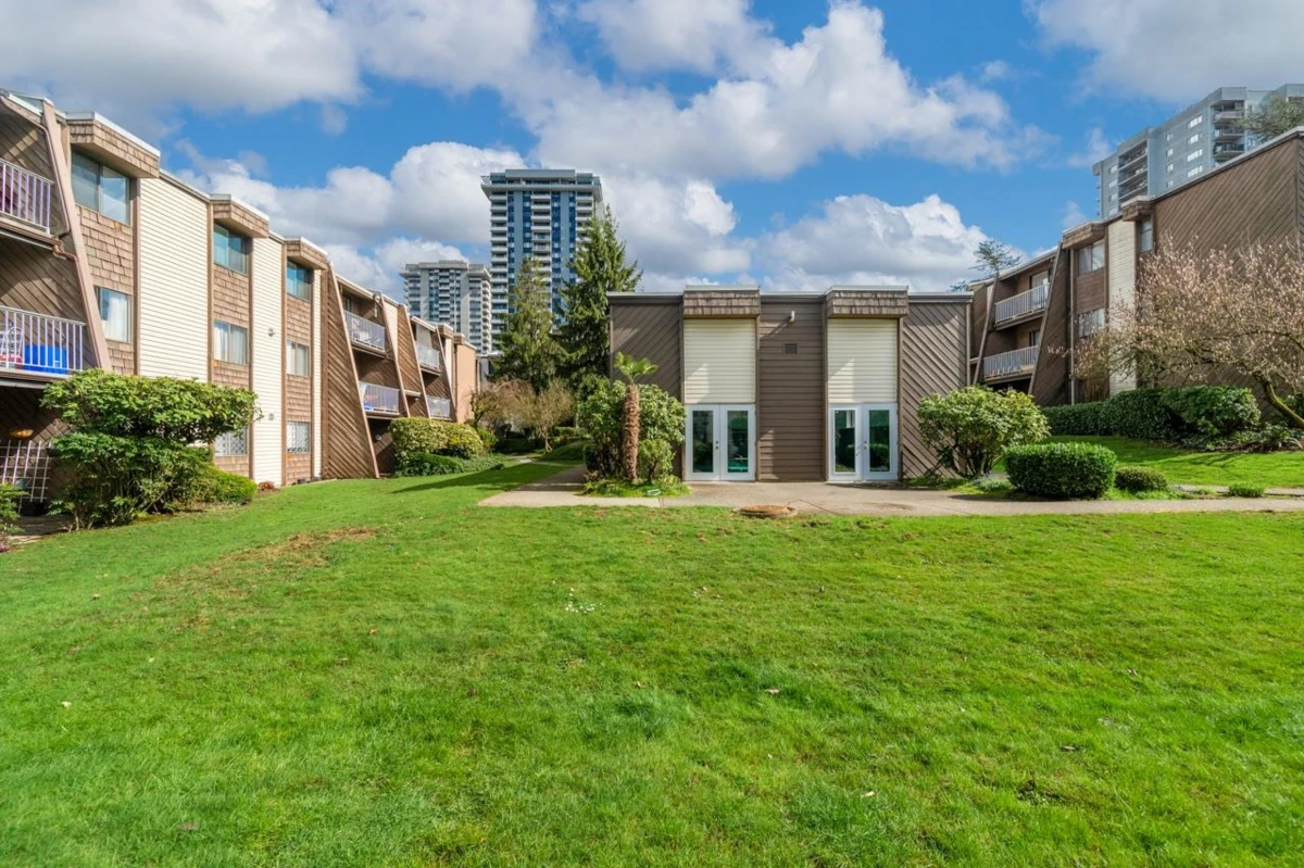 Exterior Rear Photo of 119 3911 Carrigan Court, Burnaby, BC