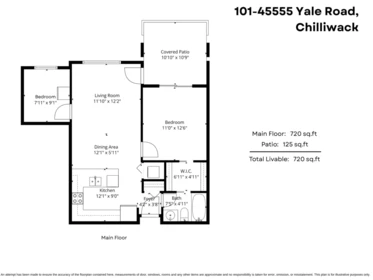 101 45555 Yale Road, Chilliwack, BC, Chilliwack — Apartment/Condo for sale