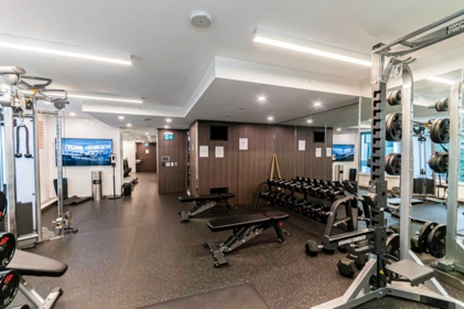 Basement Recreation Room Photo of 606 889 Pacific Street, Vancouver, BC